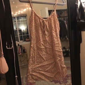 Flowery Brandy Melville spaghetti strap dress